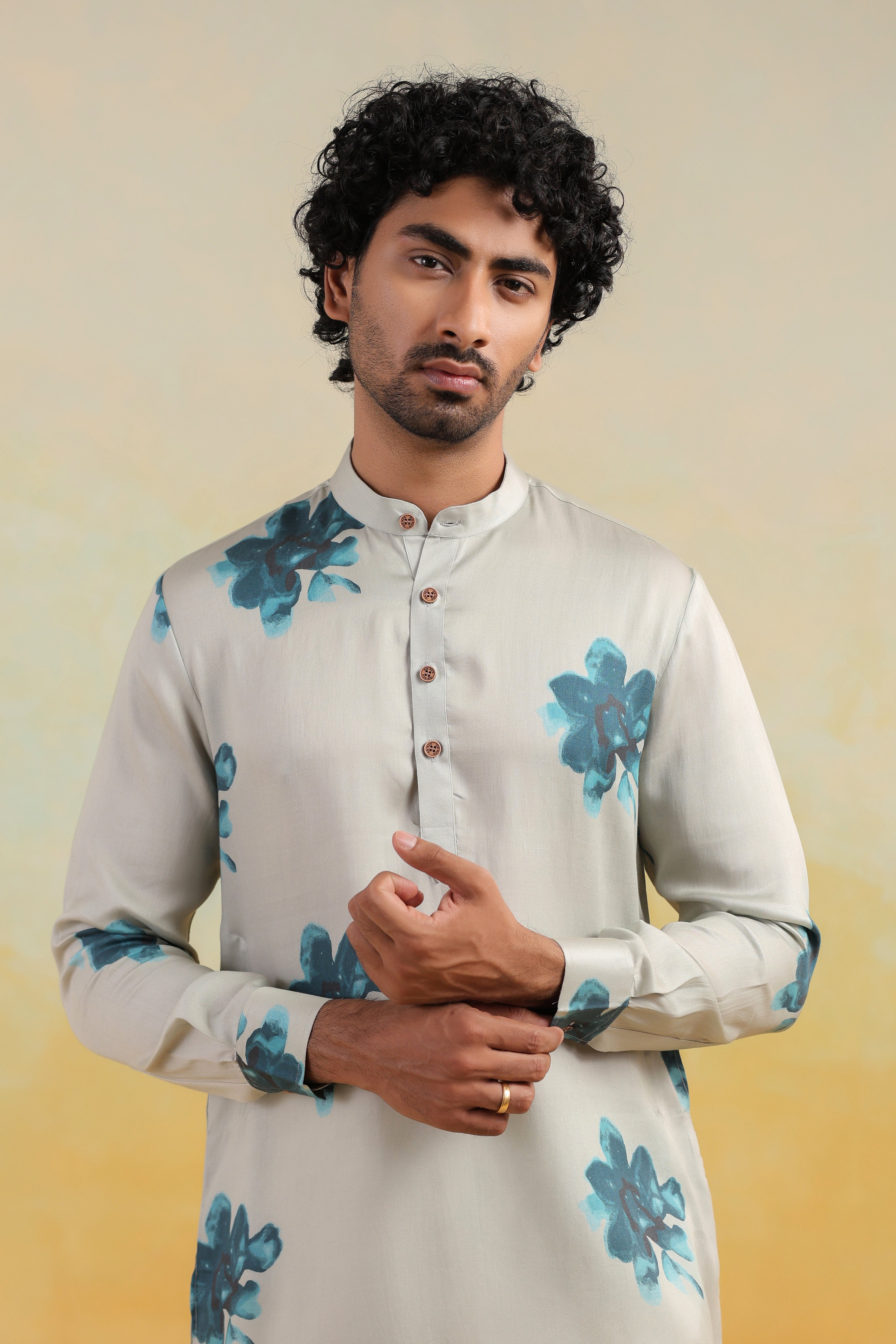 Serene Bloom Ganganagry Kurta