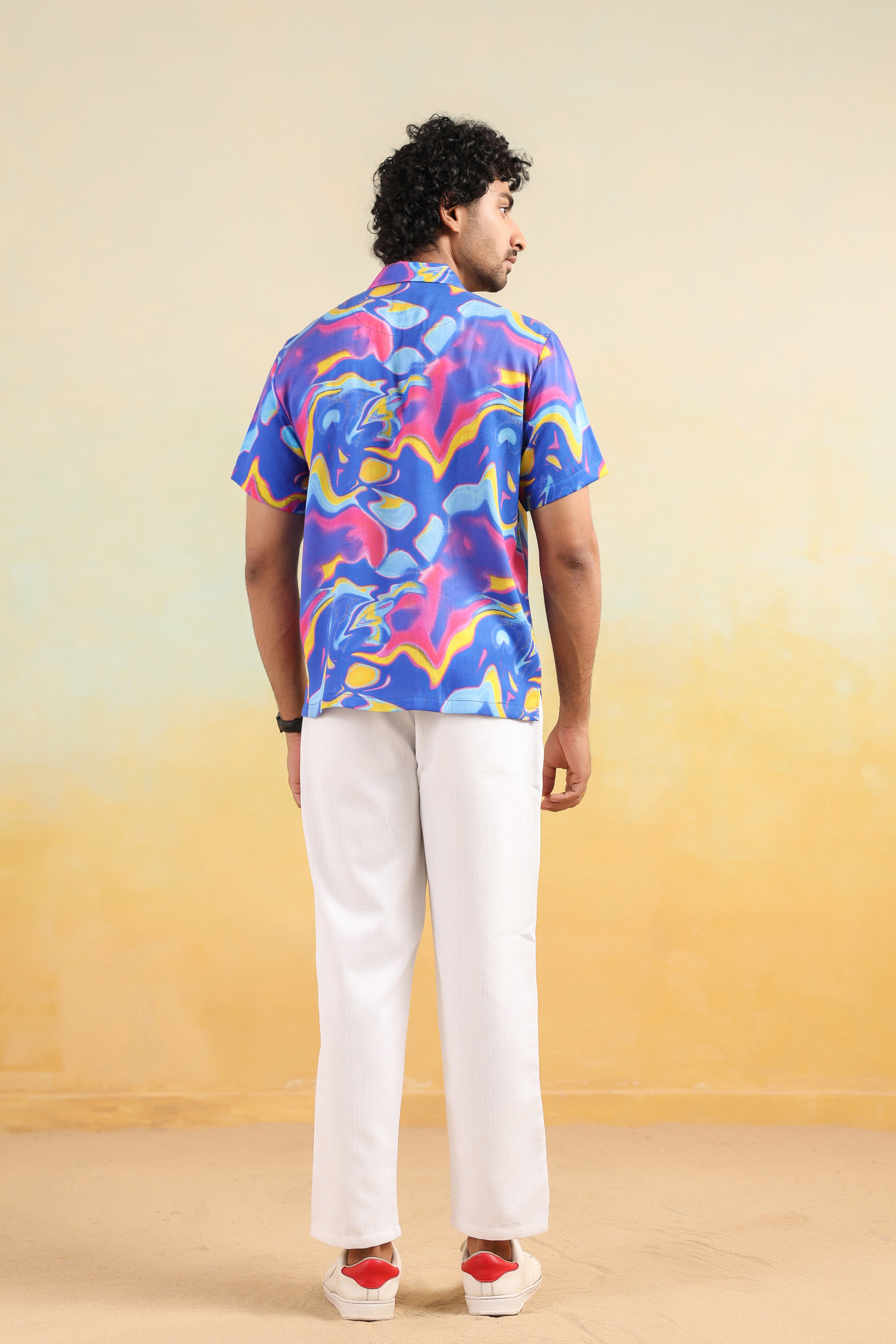 Mirage Flow Relaxed Fit Cuban Collar Shirt