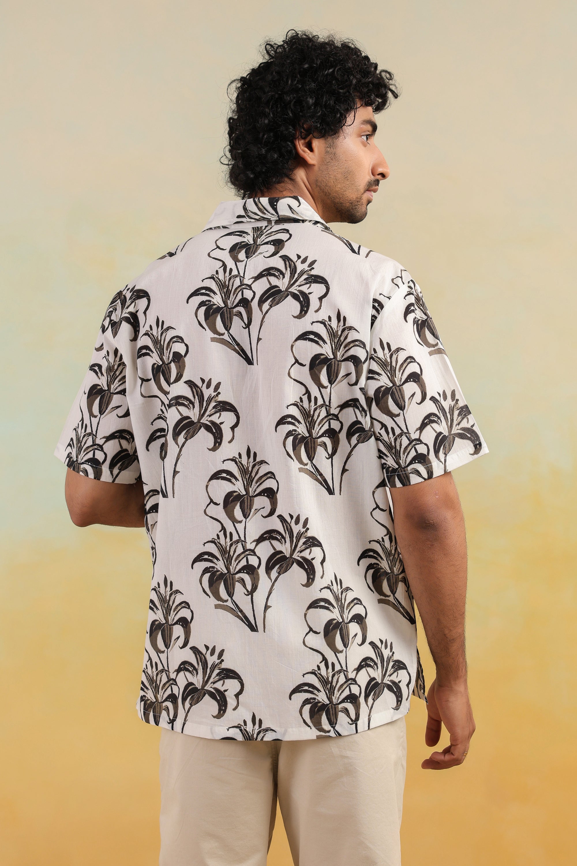 Tropical Mirage Oversized Hawaian Collor Shirts