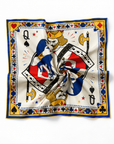 Card King Pocket Square