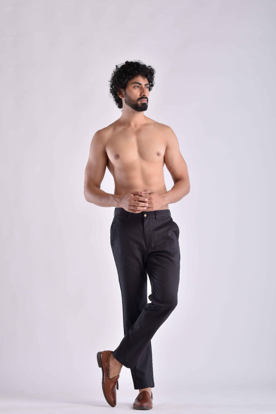 Black Pashtooni Pant