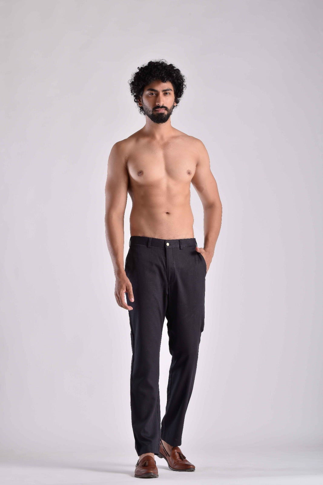 Black Pashtooni Pant