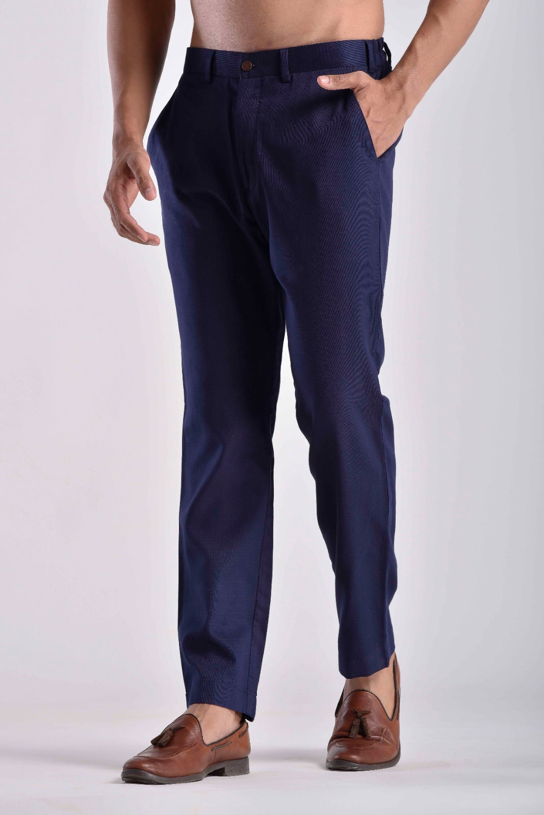 Blue Pashtooni Pant