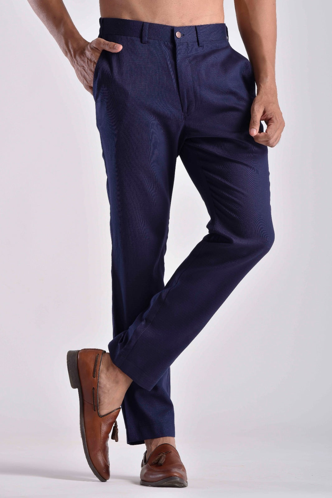 Blue Pashtooni Pant