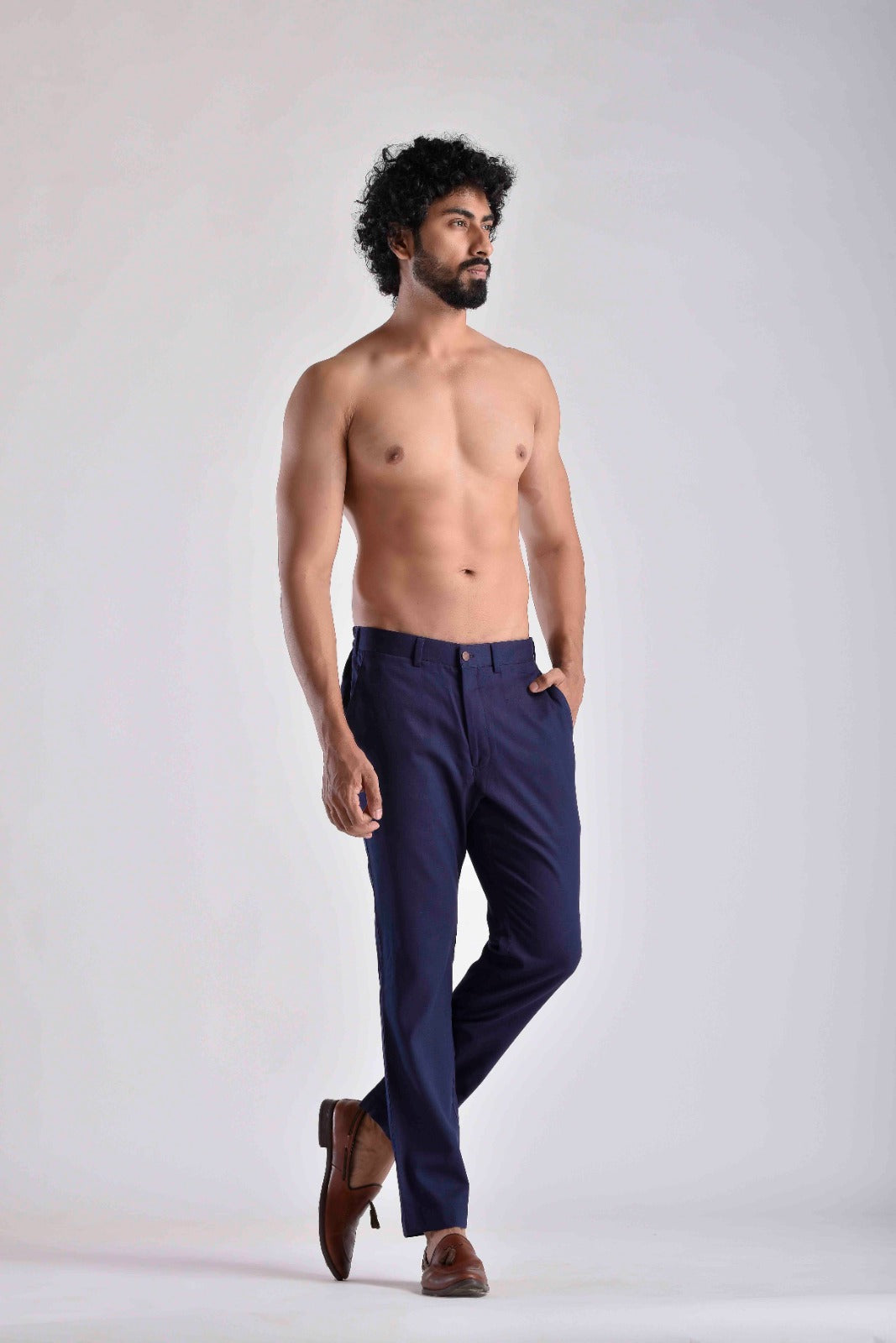 Blue Pashtooni Pant