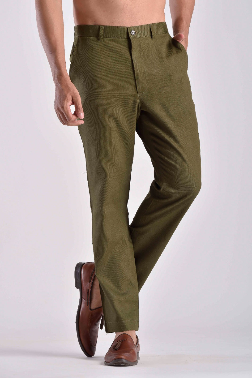 Green Pashtooni Pant