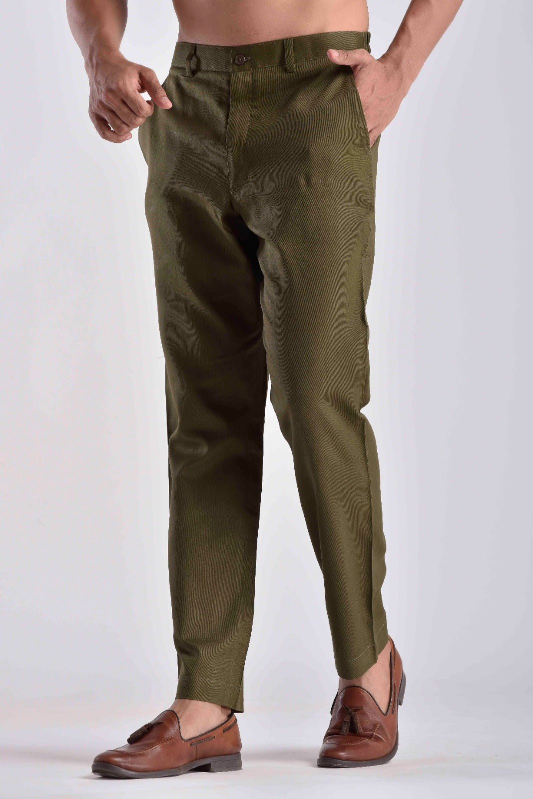 Green Pashtooni Pant