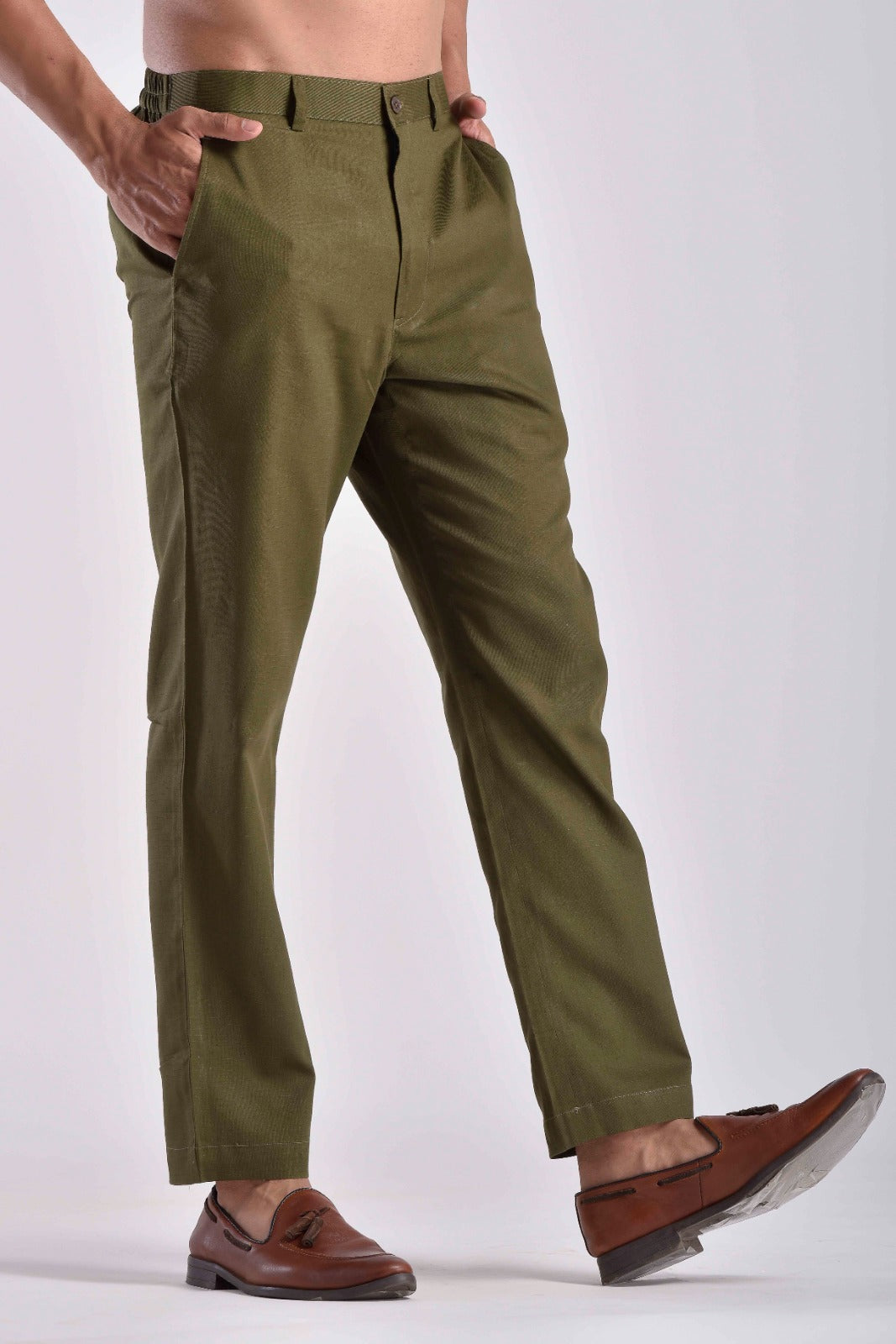 Green Pashtooni Pant