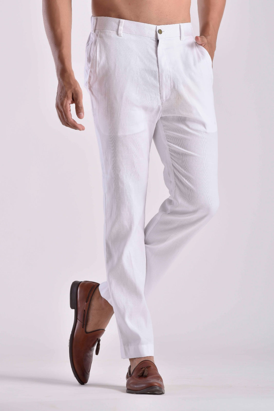 White Pashtooni Pant