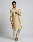 Golden Horizon Embroidered Kurta