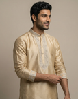 Golden Horizon Embroidered Kurta