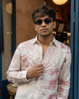 Blush Botanica Oxford Collar Shirt