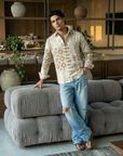 Desert Patch Oxford Collar Shirt