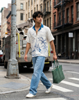 Postcard Escape Relaxed Fit Cuban Shirt