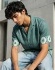Verde Avenue Relaxed Fit Cuban Shirt