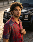 Odyssey Art Relaxed Fit Cuban Shirt