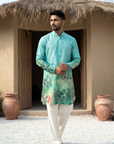 Gulbaag Green Ganganagery Kurta