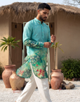 Gulbaag Green Ganganagery Kurta