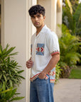 Aztec Resort Relaxed Fit Cuban Shirt