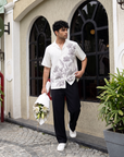 Ivory Meadow Relaxed Fit Cuban Shirt