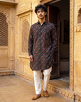 Regal Diamond Motif Ganganagery Kurta