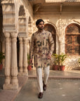 Mughal Darbar Beige Ganganagery Kurta