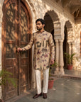 Mughal Darbar Beige Ganganagery Kurta