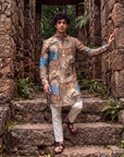 Tiger Blossom Ganganagery Kurta
