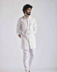 White Pashtooni Kurta