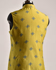 Nilay Yellow - Silk - Bandi