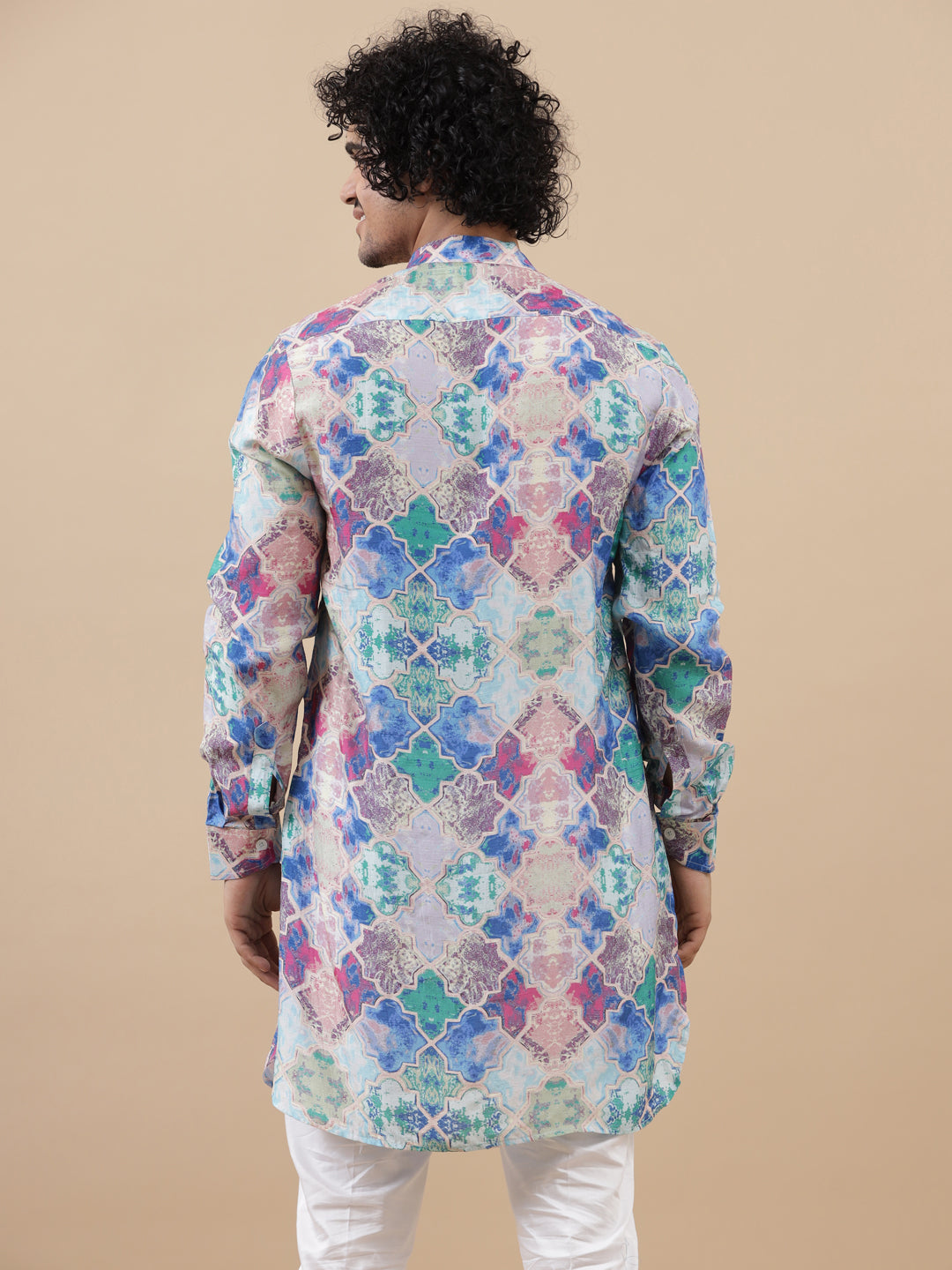 Monki Snake - Muslin - Long Kurta For Men