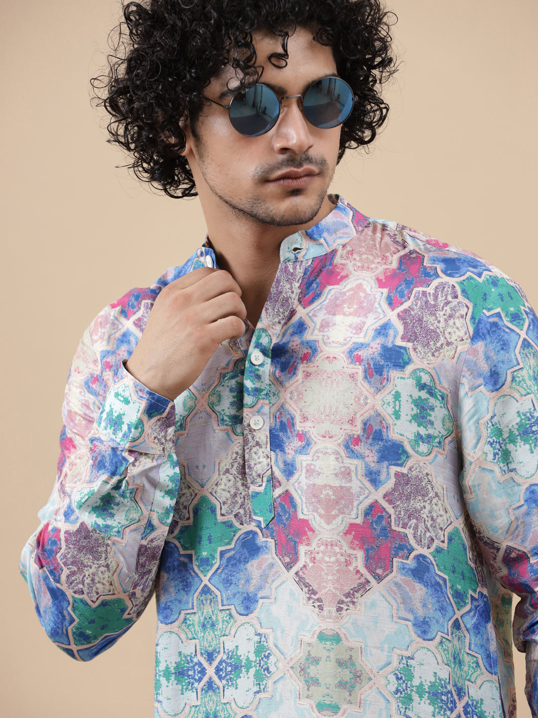 Monki Snake - Muslin - Long Kurta For Men