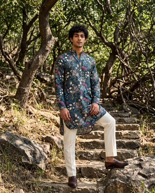 Forest Bloom Ganganagery Kurta
