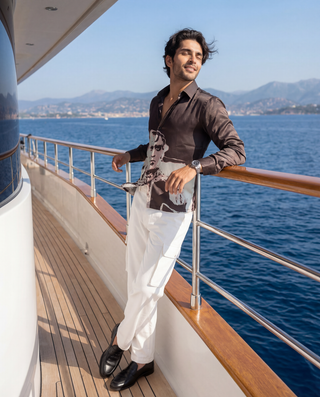 The Mogambo Statement Oxford Collar Shirt