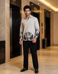 The Carbon Flora Oxford Collar Shirt