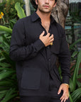 Black CO-ORD Set For Men