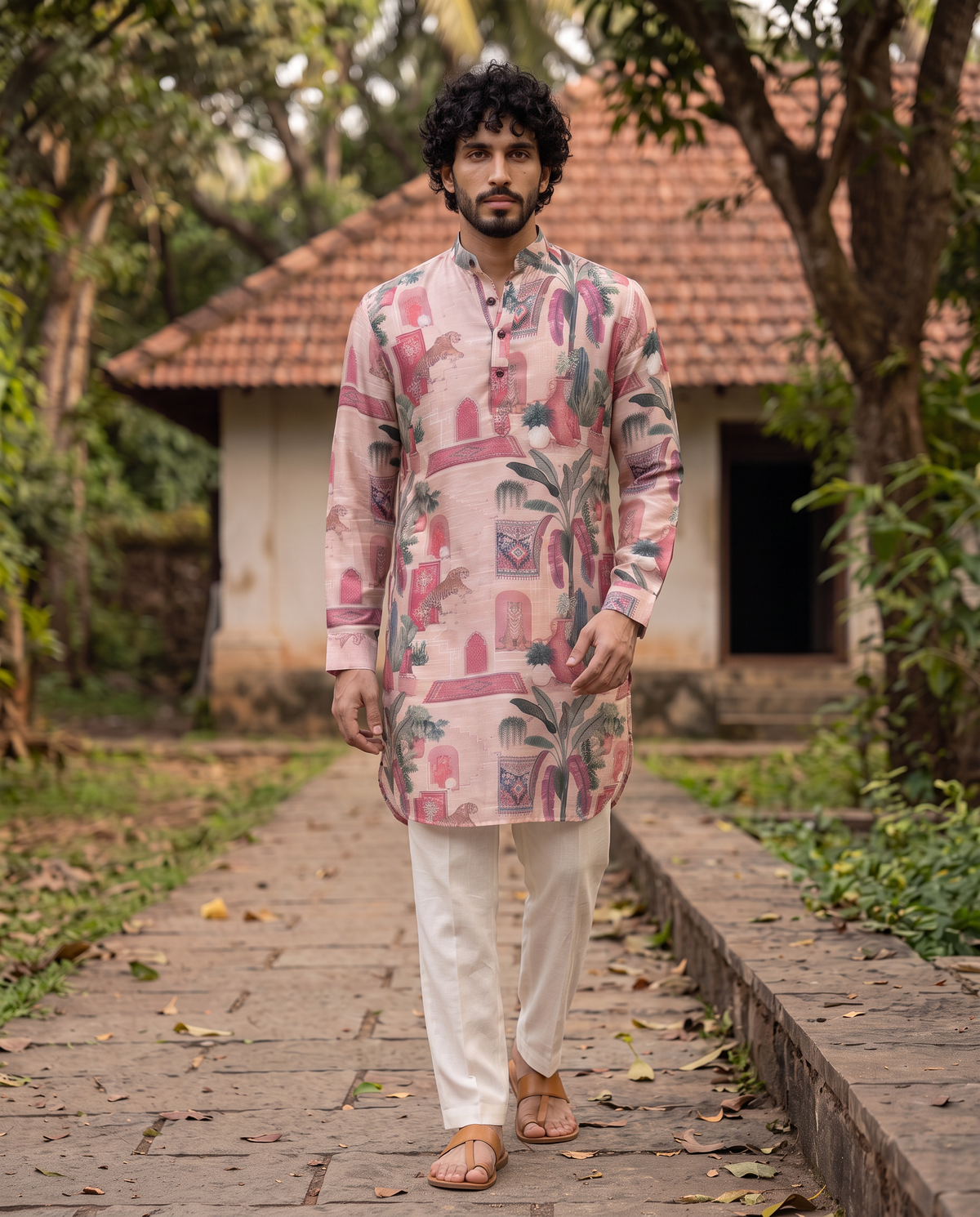 Pink Palace Safari Ganganagery Kurta