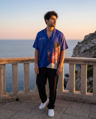 Bad Ideas Club Relaxed Fit Cuban Shirt