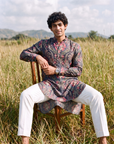 Crimson Heritage Ganganagery Kurta