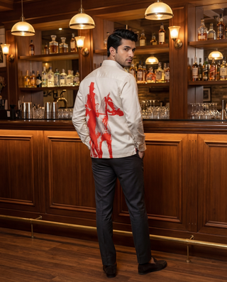 The Red Rider Oxford Collar Shirt