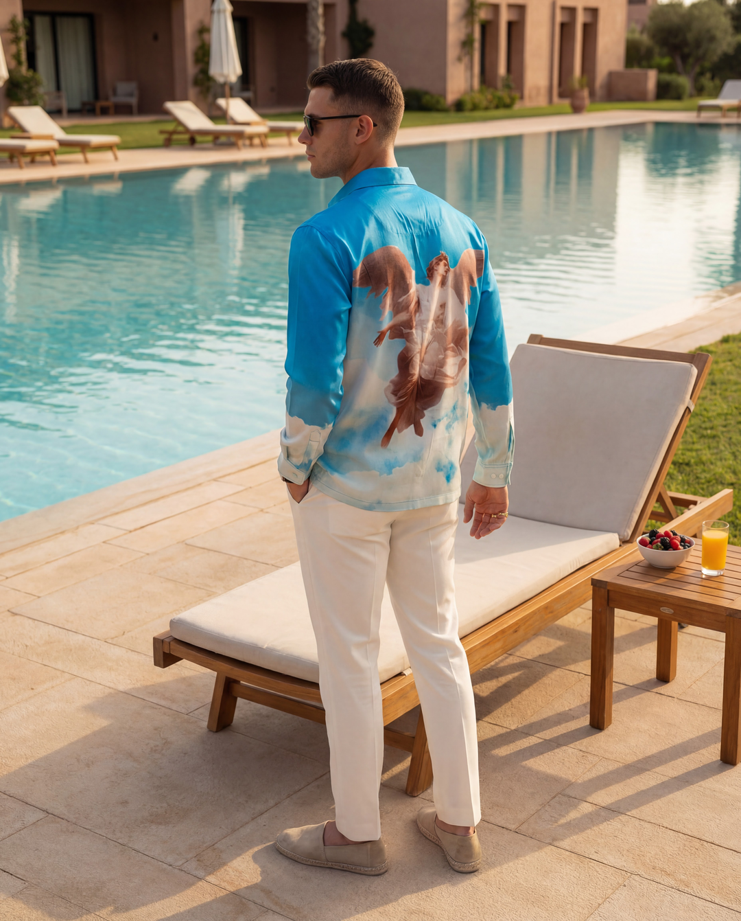 After Heaven Oxford Collar Shirt