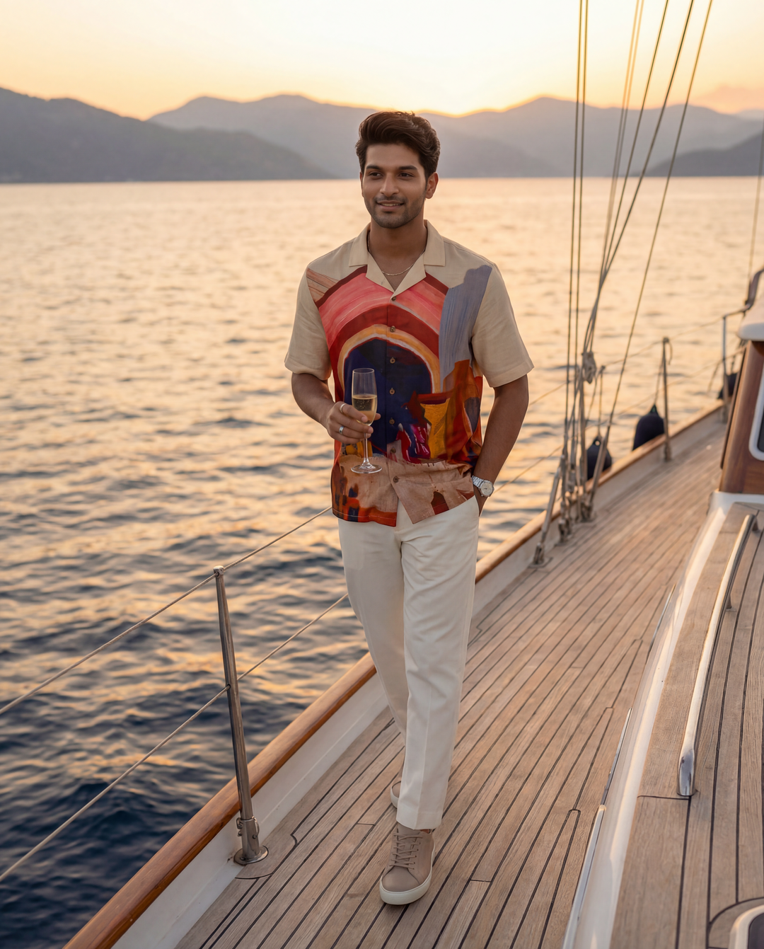 Under the Arch  Relaxed Fit Cuban Shirt