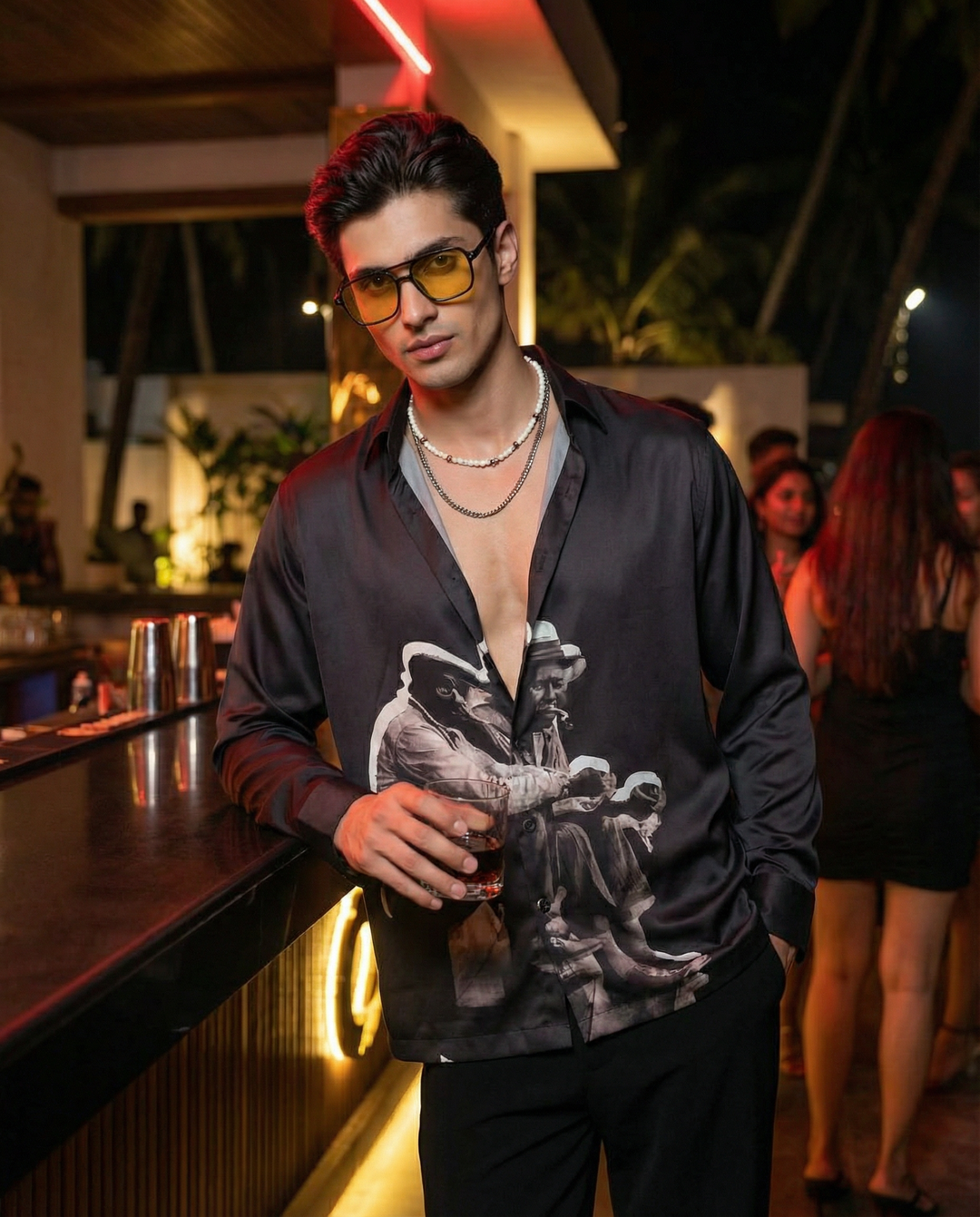 Last Cigar Oxford Collar Shirt