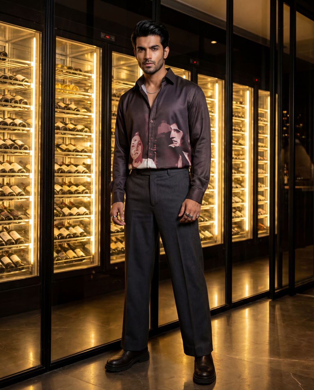 Bollywood cinema  Oxford Collar Shirt