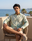 Thar Mist Oxford Collar Shirt