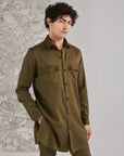 Green Pashtooni Kurta