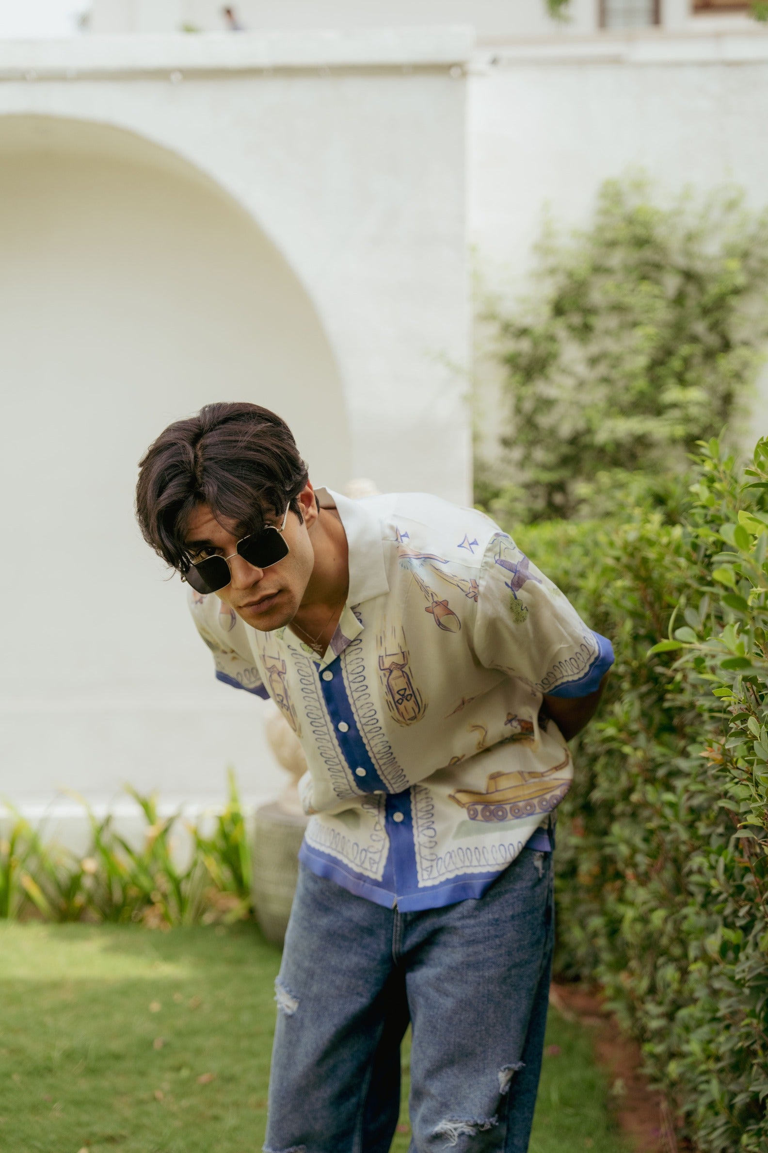 Battlefield Vista Relaxed Fit Cuban Collar Shirt