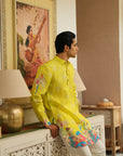 Summer Citrus Splash Ganganagry kurta
