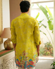 Summer Citrus Splash Ganganagry kurta
