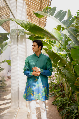 Aqua Elegance Ganganagry kurta